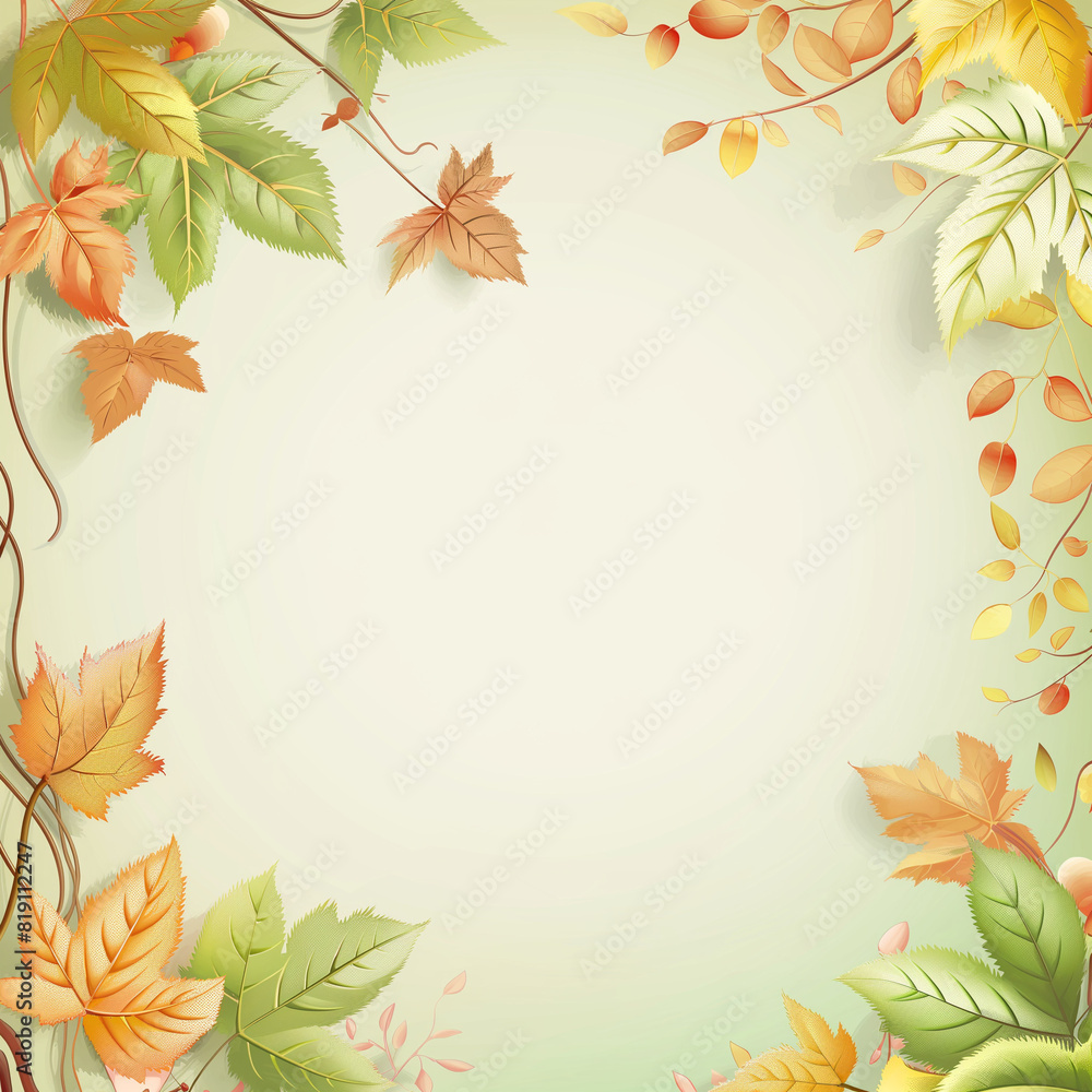 Autumn background with place for text Autumn background with place for text