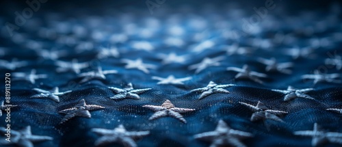 Closeup of American flag, star and stripes detail, ample copy space, no people, symbolizing national pride and state glory 8K , high-resolution, ultra HD,up32K HD