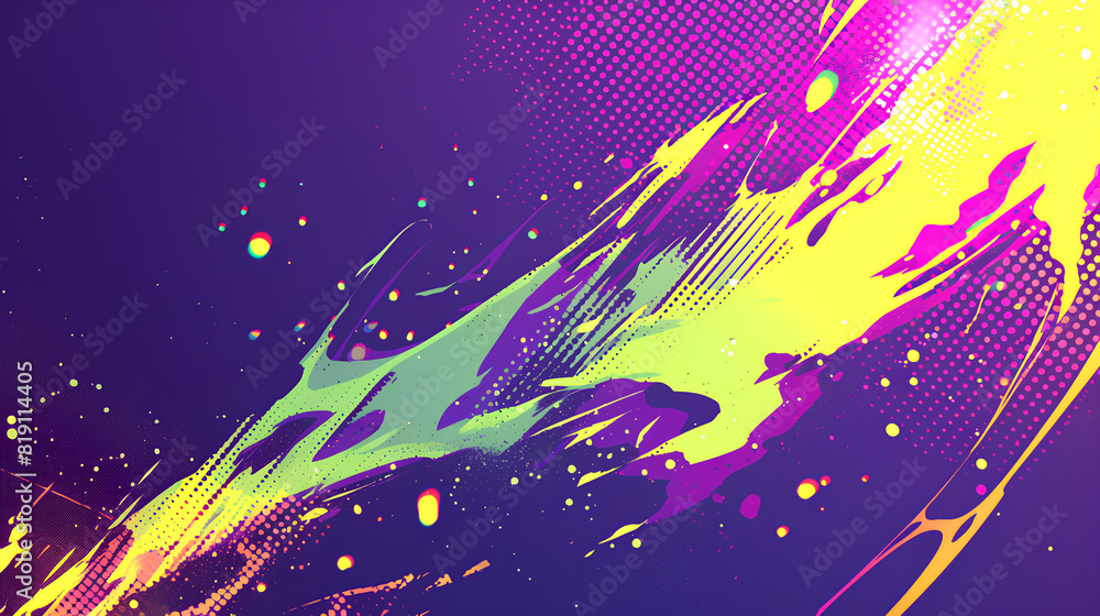 halftone dot pattern flame fire background