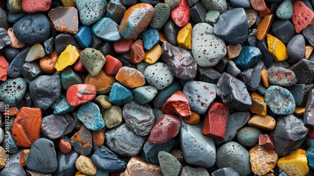 colourful gravel texture background colourful gravel texture background