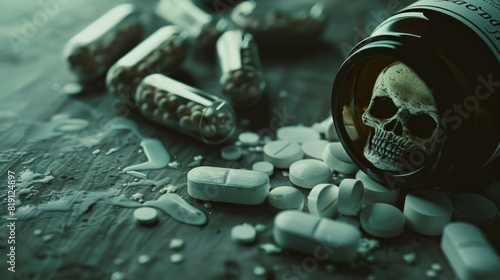 Image Background of Suspicious Poison Pills