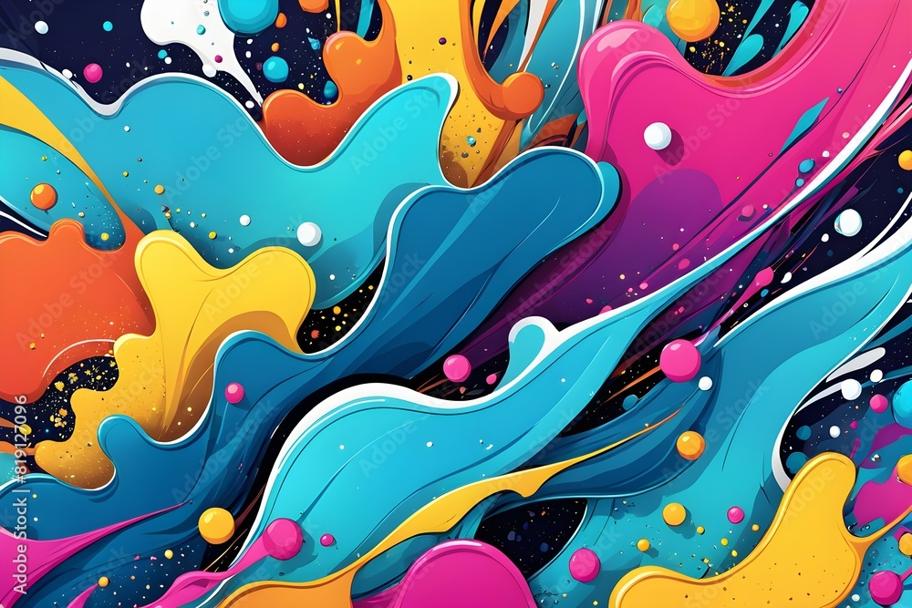 Cheerful abstract background comic book style halftone patterns. colorful comic background Cheerful abstract background comic book style halftone patterns. colorful comic background