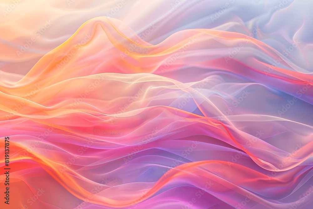 Abstract healing waves wallpaper in the style of smooth and curved lines, pastel background, minimalistic, chromatic experimentation,light pink light orange, healing waves subtle pattern not heavy Abstract healing waves wallpaper in the style of smooth and curved lines, pastel background, minimalistic, chromatic experimentation,light pink light orange, healing waves subtle pattern not heavy