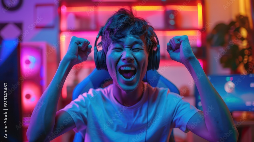 Fototapeta premium Asian Streamer