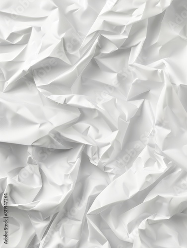 white paper texture background crumpled white paper abstract shape