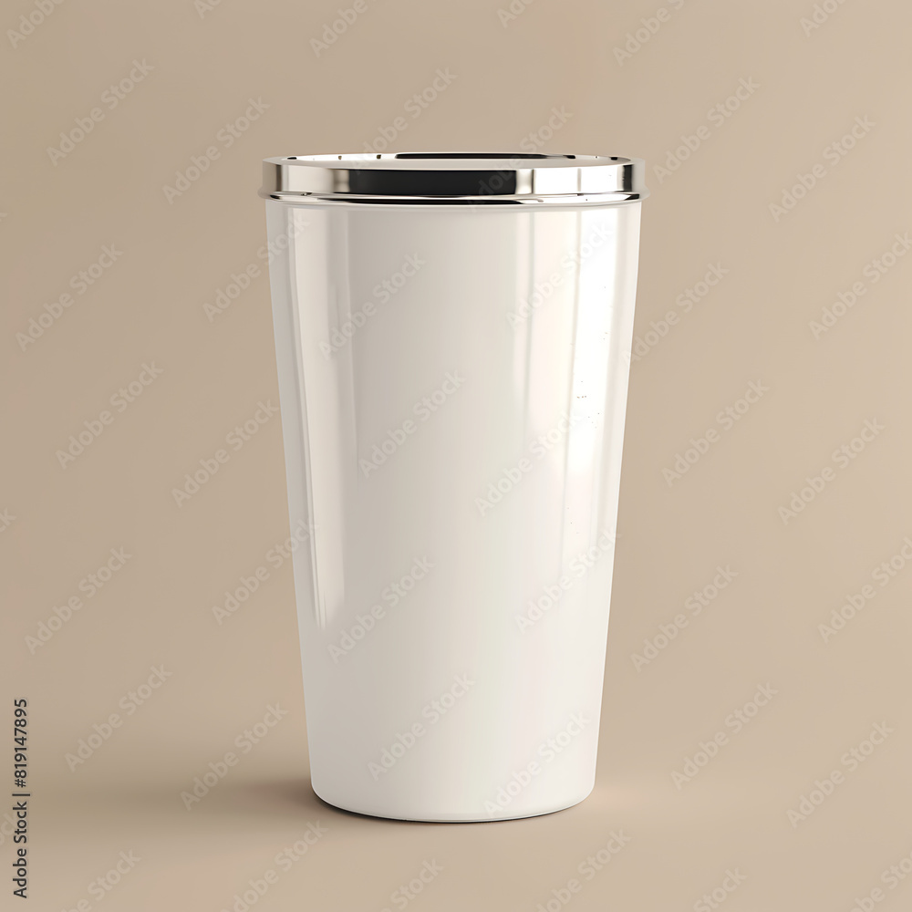 Tumbler, minimal background, maintaining the temperature for a happy drinking mood Tumbler, minimal background, maintaining the temperature for a happy drinking mood