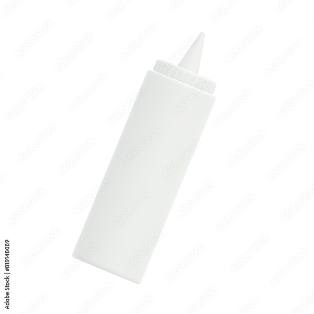 3D Sauce container White 3D Sauce container White