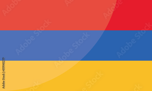 Armenia National Flag for background, backdrop. Vector illustration