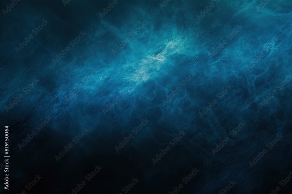 Dark, blurry, simple background, blue abstract background gradient blur, Studio light - Generative ai