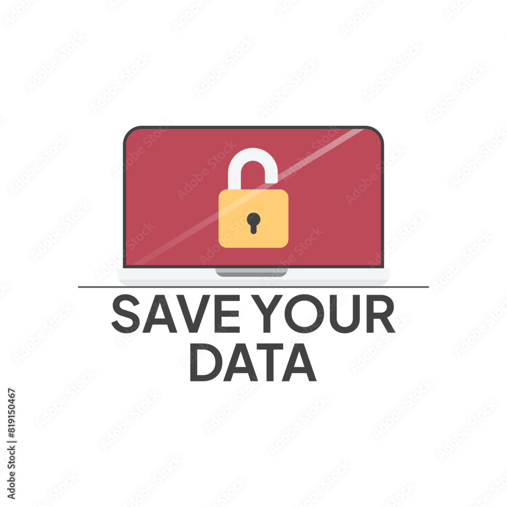 Protect your data in web, data protection, Vector illustration.for web banner, infographics, mobile website. Landing page template.protect your data from digital phishing and scam crimes. Protect your data in web, data protection, Vector illustration.for web banner, infographics, mobile website. Landing page template.protect your data from digital phishing and scam crimes.