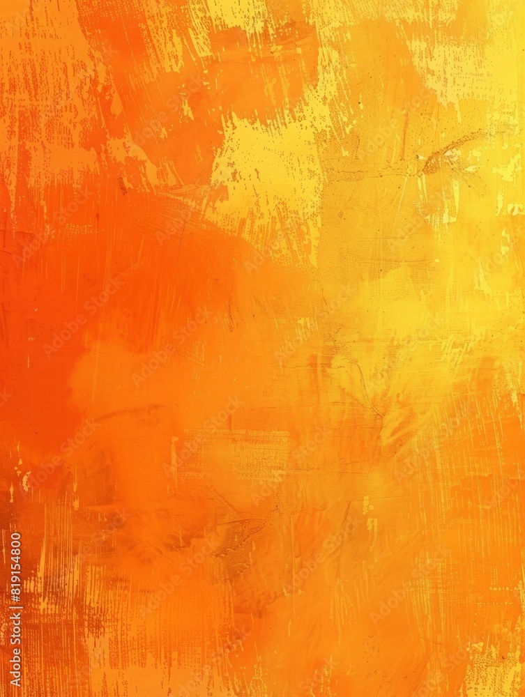yellow orange background with grunge texture abstract background brush strokes design