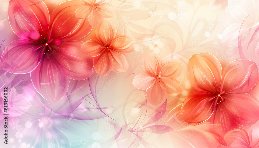 Abstract Background with Elegant Floral Patterns - Add a touch of sophistication with this abstract background featuring elegant floral patterns, perfect for creating a refined and classy look Abstract Background with Elegant Floral Patterns - Add a touch of sophistication with this abstract background featuring elegant floral patterns, perfect for creating a refined and classy look