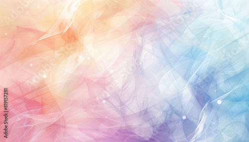 Abstract Background with Soft Pastel Colors - Create a gentle look with this abstract background featuring soft pastel colors, perfect for adding a subtle and soothing touch to your designs.