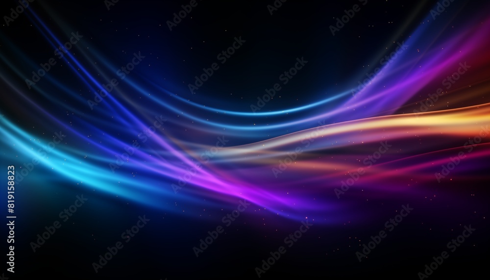 Fototapeta premium abstract background with glowing lines