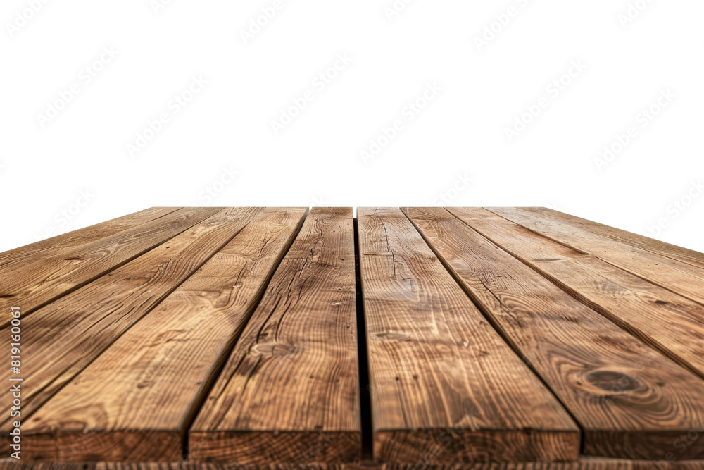 Rustic wooden table top. Ideal for product display, background, or texture. Natural wood grain adds character. Rustic wooden table top. Ideal for product display, background, or texture. Natural wood grain adds character.