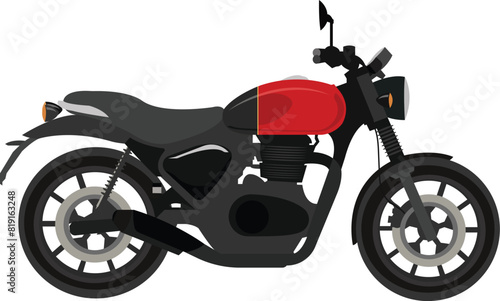 Royal Enfield Hunter Rebel Red Bike