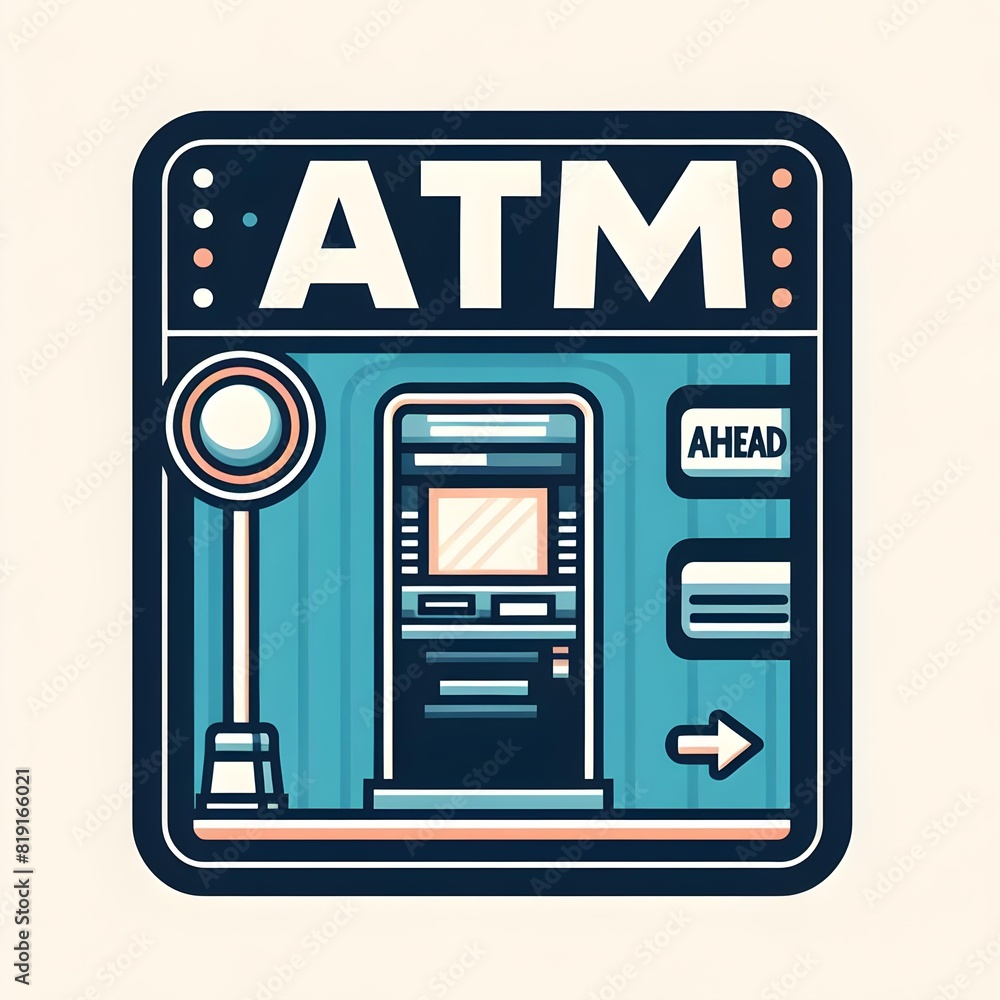 ATM Signboard: Convenient Banking Access ATM Signboard: Convenient Banking Access