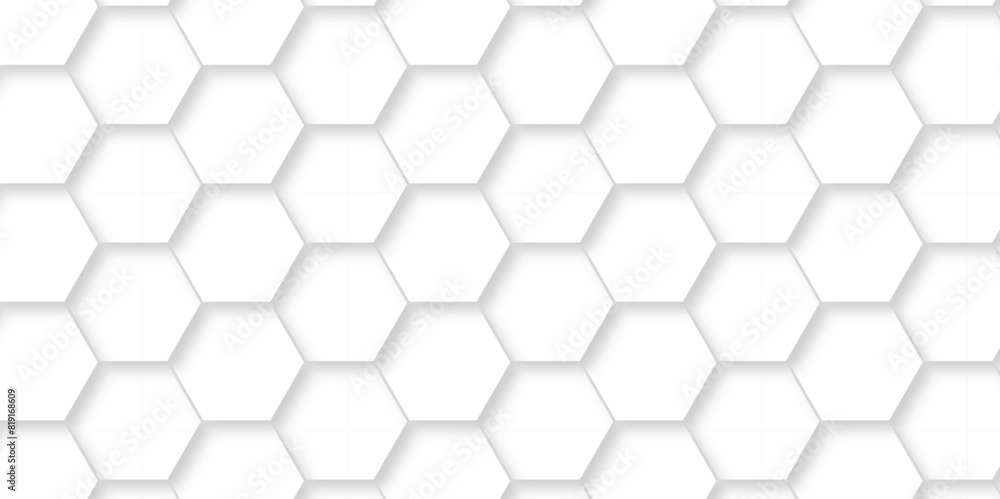 Abstract Vector pattern with hexagonal white and gray technology line paper background. Hexagonal 3d grid tile and mosaic structure mess cell. white and gray hexagon honeycomb geometric copy space. Abstract Vector pattern with hexagonal white and gray technology line paper background. Hexagonal 3d grid tile and mosaic structure mess cell. white and gray hexagon honeycomb geometric copy space.