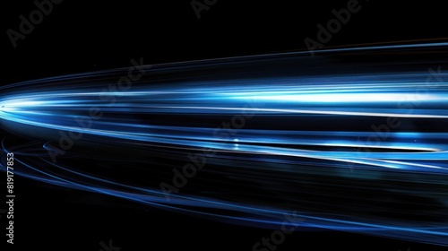 Abstract background optical fiber, network communication technology