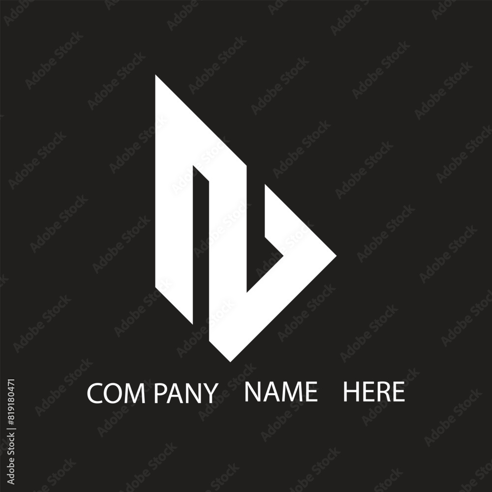 N letter logo design on Black background. N creative initials letter logo concept. N letter design.
N letter logo design on Black background. N creative initials letter logo concept. N letter design.