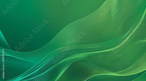 Gradient Green Light Background - Fresh and Vibrant Design