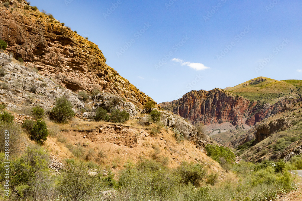 Serpentine Path Through Armenian Canyon Serpentine Path Through Armenian Canyon