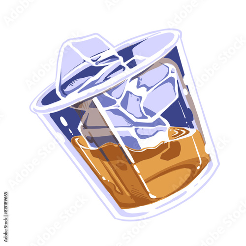 Whiskey on the rocks