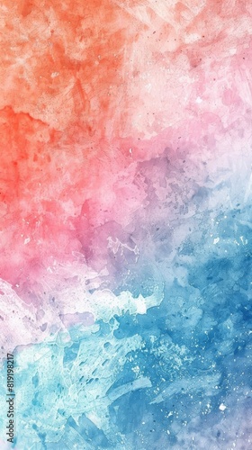 Soft Pastel Watercolor Background  Serene Color Palette