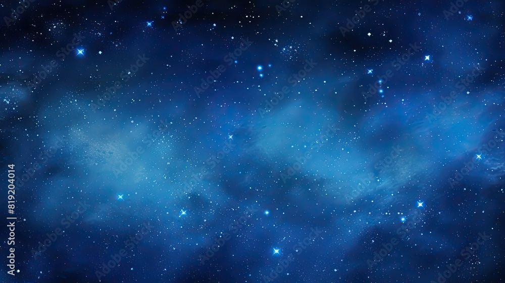Night sky with stars as background. Deep space, science fiction wallpaper.