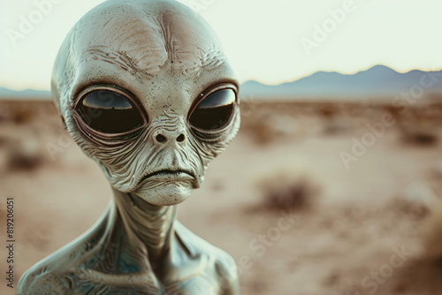 an alien image like famous roswell images photo