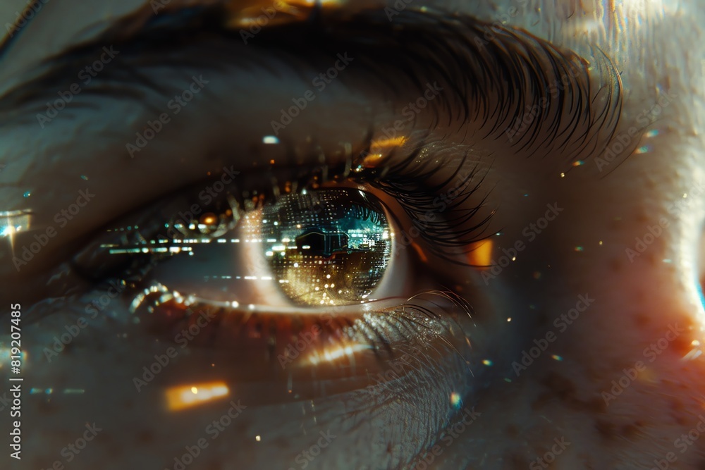 Enhance the beauty of this eye with intricate details Enhance the beauty of this eye with intricate details