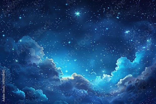 Stunning view of the night sky  perfect for backgrounds