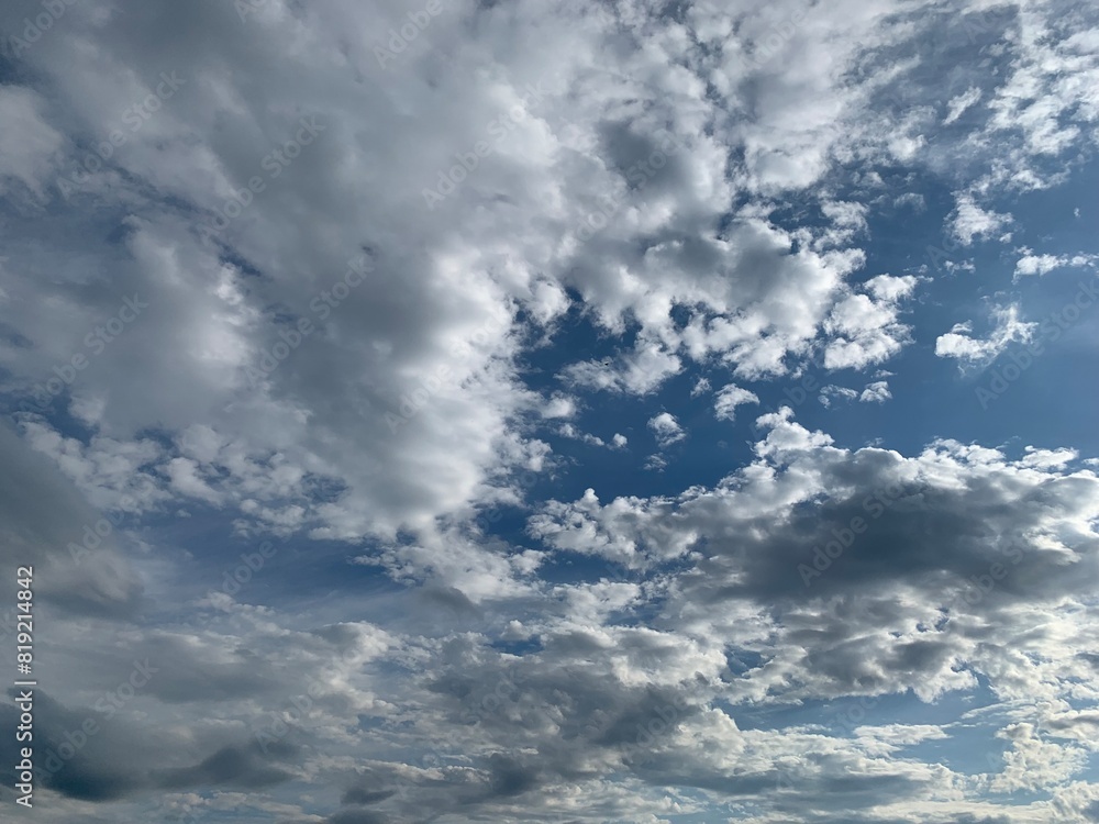 Obraz premium blue sky with clouds