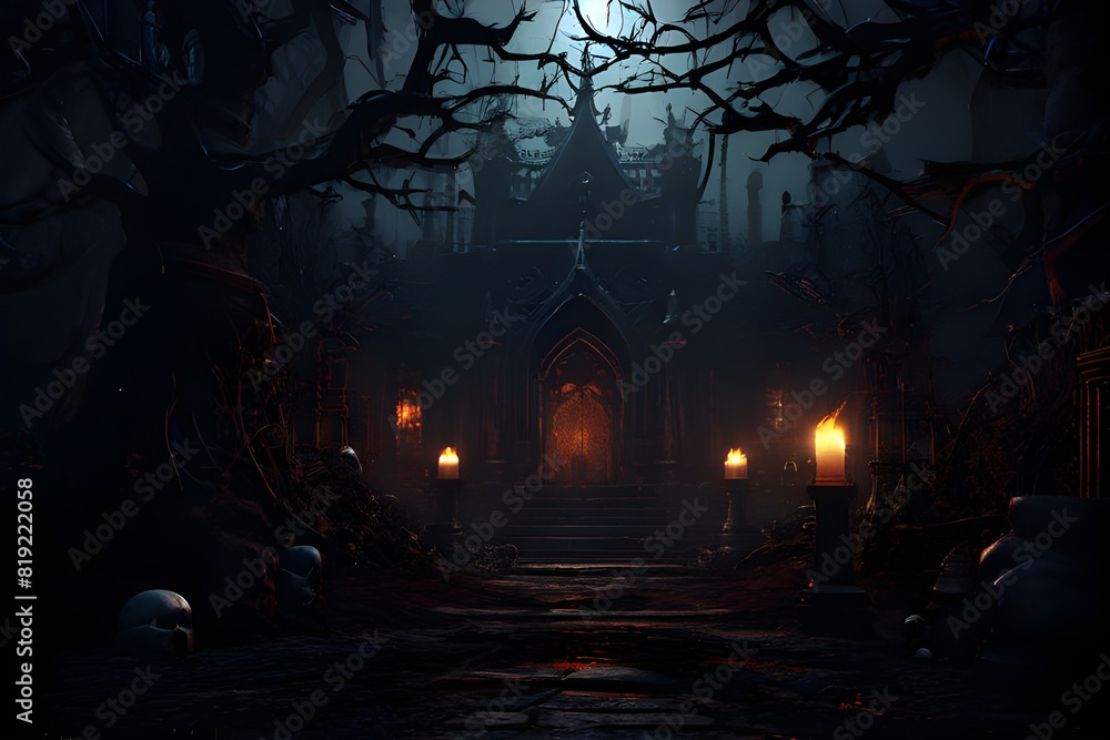 Unveil the darkness that lurks within with Halloween imagery that explores the depths of fear. From possessed dolls to nightmarish creatures, these visuals will haunt your designs with an unshakable s