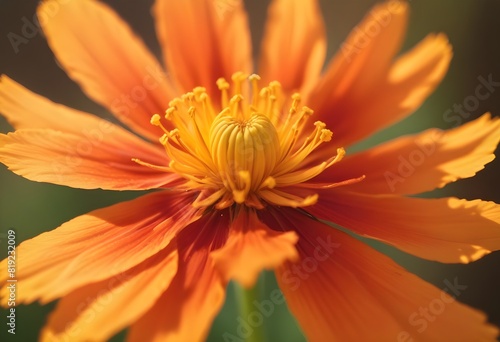 Coreopsis flower closeup Realistic Light understand sun light significantly summer season flower concept