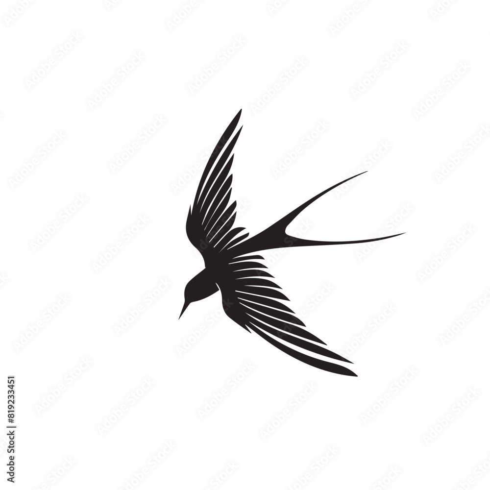 Swallow in cartoon, doodle style. Image for t-shirt, web, mobile apps and ui. Isolated 2d vector illustration in logo, icon, sketch style, Eps 10. AI Generative Swallow in cartoon, doodle style. Image for t-shirt, web, mobile apps and ui. Isolated 2d vector illustration in logo, icon, sketch style, Eps 10. AI Generative