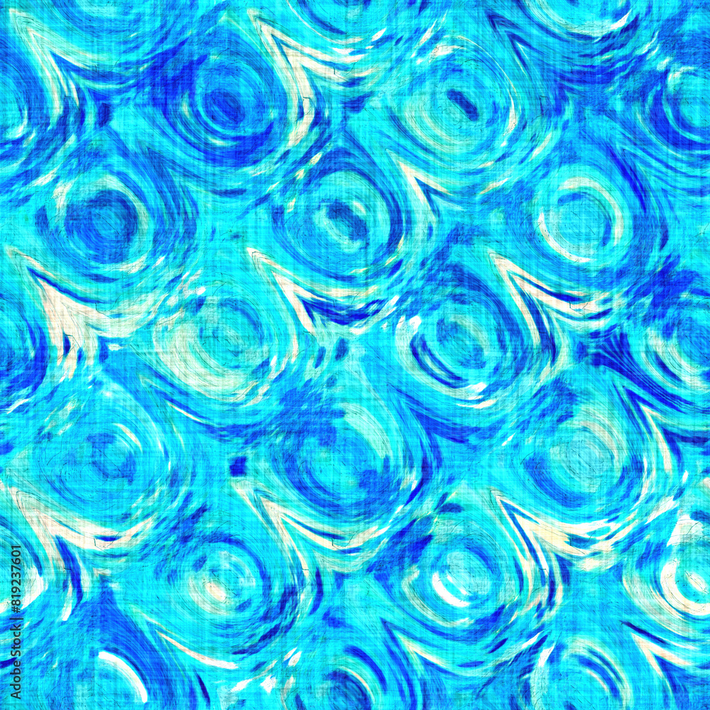 Summer blue dyed wave water pattern with broken linear blotch effect. Fresh blue underwater texture background for modern seamless nautical maritime organic style. Summer blue dyed wave water pattern with broken linear blotch effect. Fresh blue underwater texture background for modern seamless nautical maritime organic style.