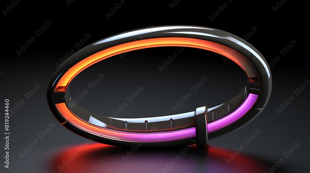 An AI-generated Pilates ring designed to engage your core and improve muscle strength during Pilates and resistance training exercises