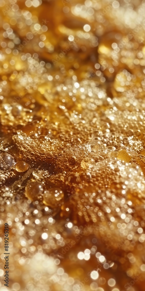 Baking Sugar. Caramelized Melted Sugar Texture on Aluminum Pan Baking Sugar. Caramelized Melted Sugar Texture on Aluminum Pan