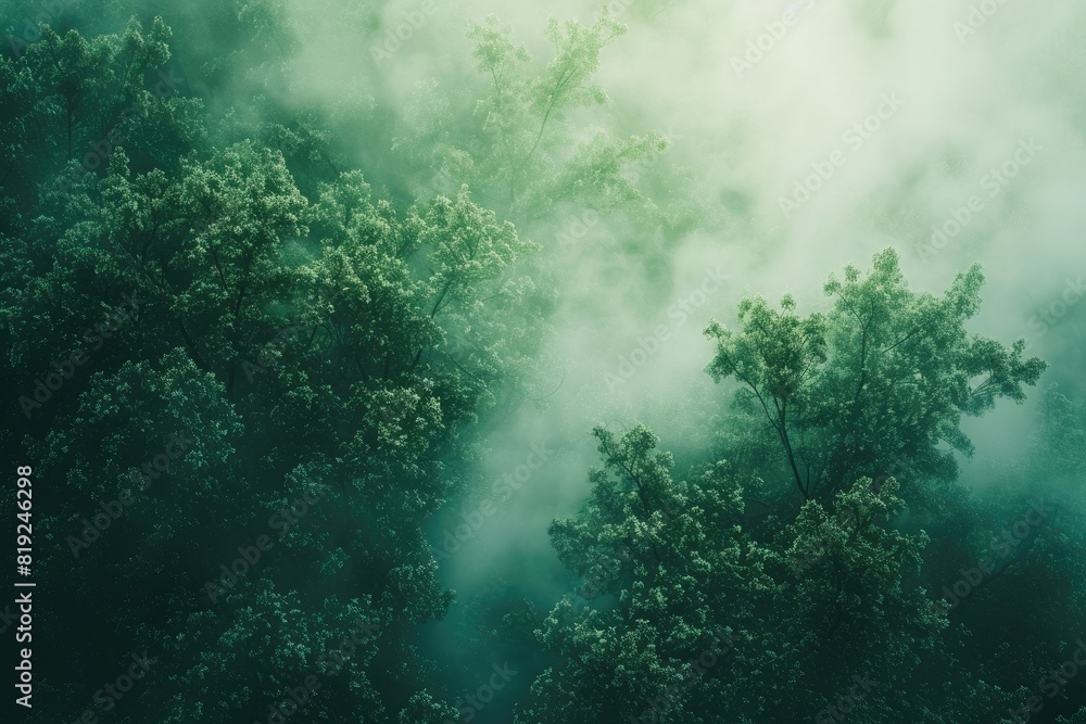 Surreal Green Hues: A Cinematic Voyage Surreal Green Hues: A Cinematic Voyage