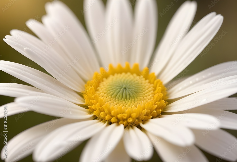 Fototapeta premium Daisies flower closeup Realistic Light understand sun light significantly summer season flower concept