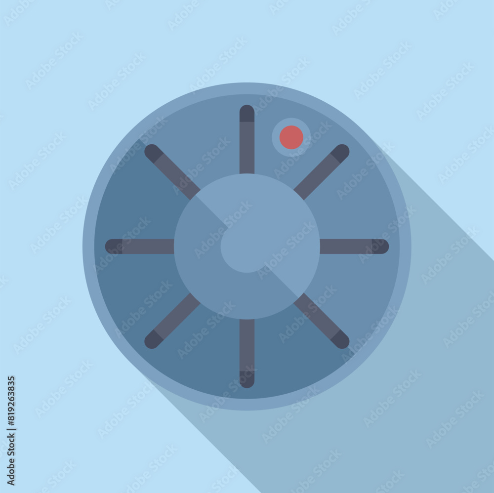 Vector illustration of a closed vault door, symbolizing security and safety, on a seamless blue background Vector illustration of a closed vault door, symbolizing security and safety, on a seamless blue background