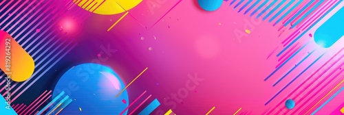 Background Pop. Colourful 80s Style Abstract Blue and Pink Background Texture