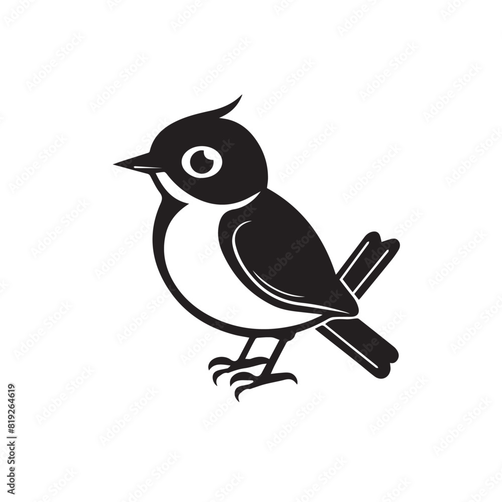 Obraz premium Cuckoo in cartoon, doodle style. Image for t-shirt, web, mobile apps and ui. Isolated 2d vector illustration in logo, icon, sketch style, Eps 10. AI Generative