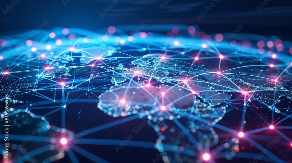Global customer networking and data exchange structure for enhanced connectivity and collaboration