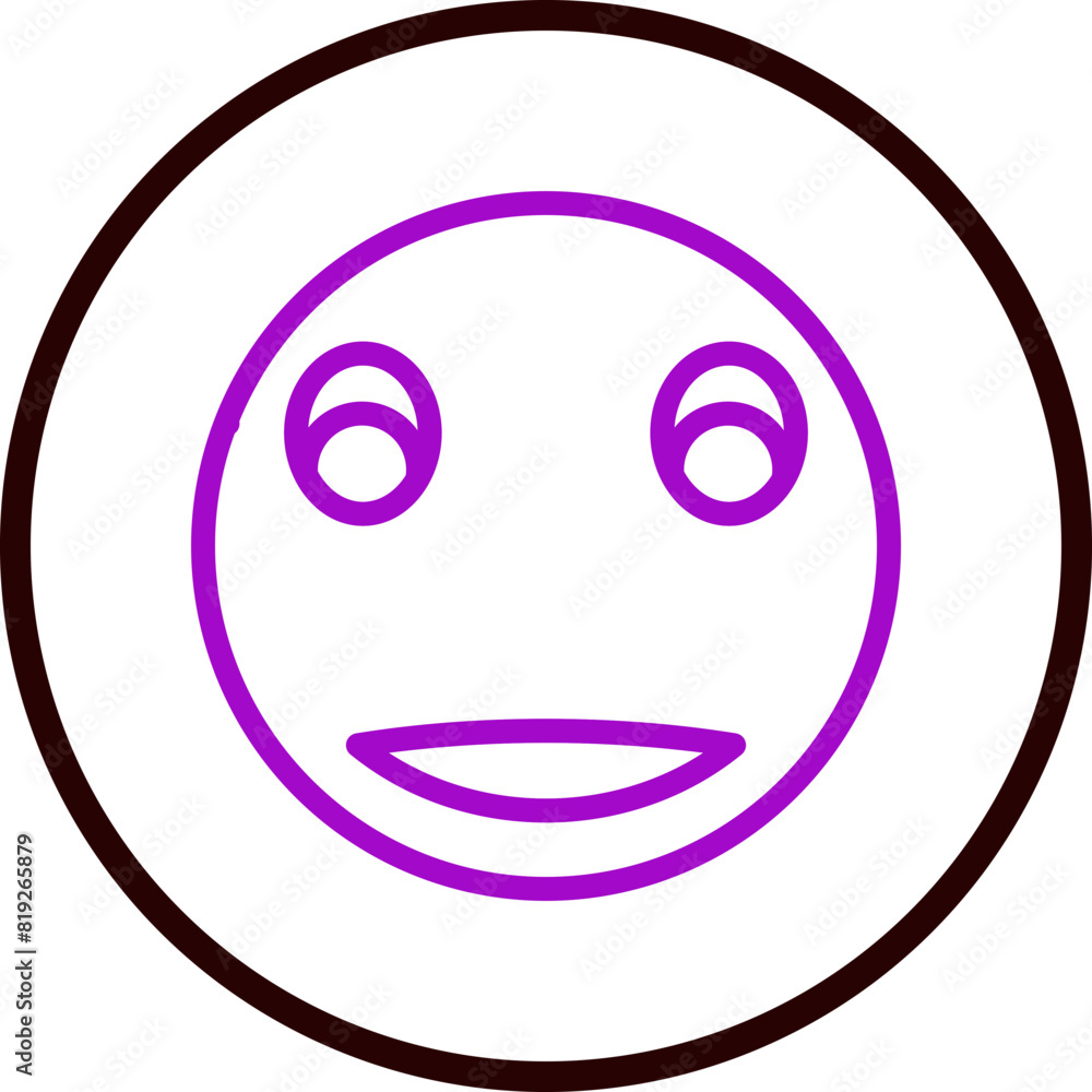 emoji clown face Flat Icon Design emoji clown face Flat Icon Design