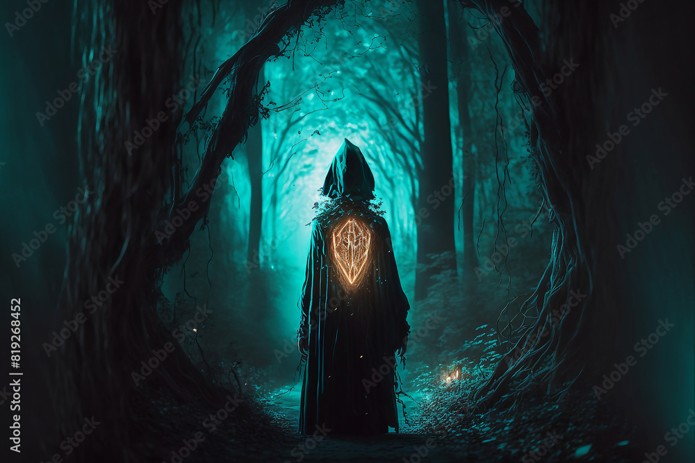 witch in a dark forest generative ai witch in a dark forest generative ai
