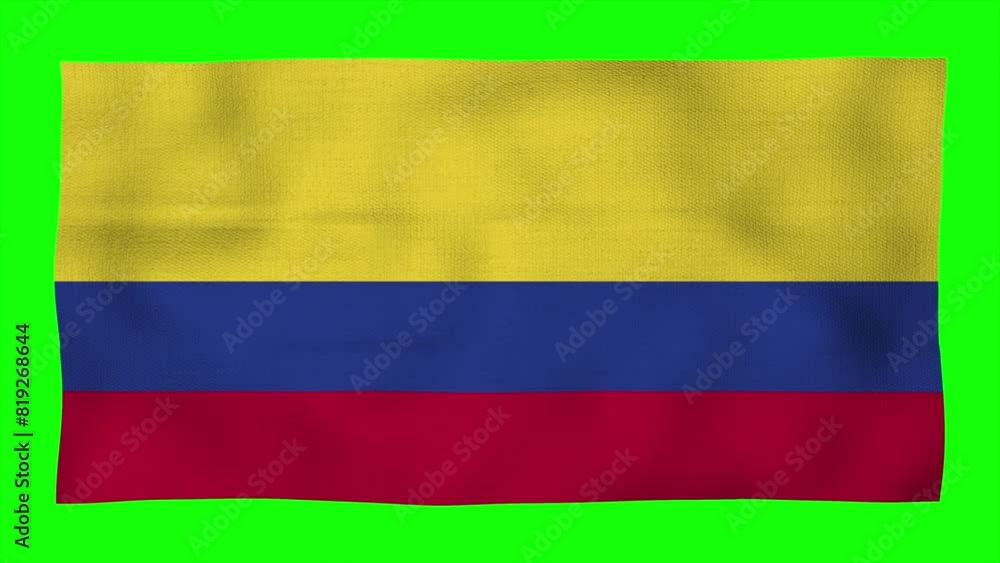 Colombia's National Flag in a Dynamic Display: A Sign of Strength and Unity, Every wave reflects the nation's rich history and unwavering spirit. telling a story of resiliency. Colombia's National Flag in a Dynamic Display: A Sign of Strength and Unity, Every wave reflects the nation's rich history and unwavering spirit. telling a story of resiliency.