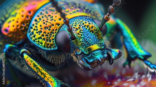 allure of natures jewels through macro photography photo