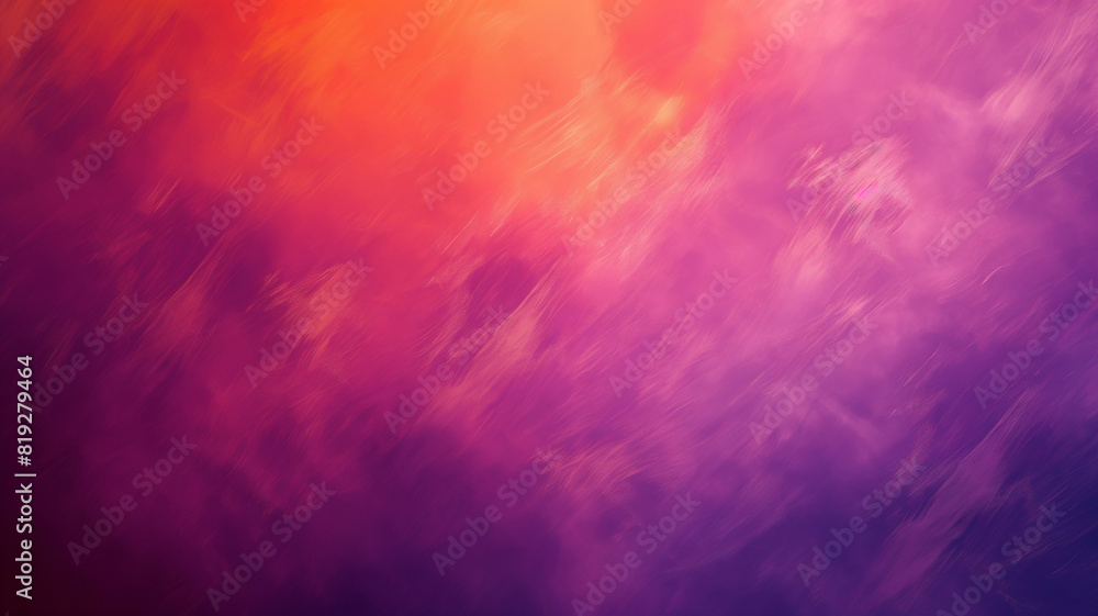 Smooth purple orange grainy gradient backdrop poster. Website menu sport banner background. Smooth purple orange grainy gradient backdrop poster. Website menu sport banner background.